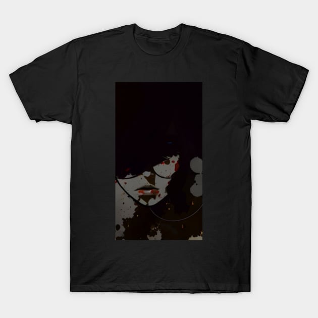 Beautiful abstract girl T-Shirt by Kain